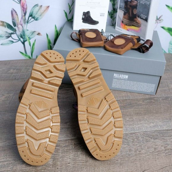 PALLADIUM SPORTCUFF THERMIC WP+ MAHOGANY NWT - Picture 5 of 7